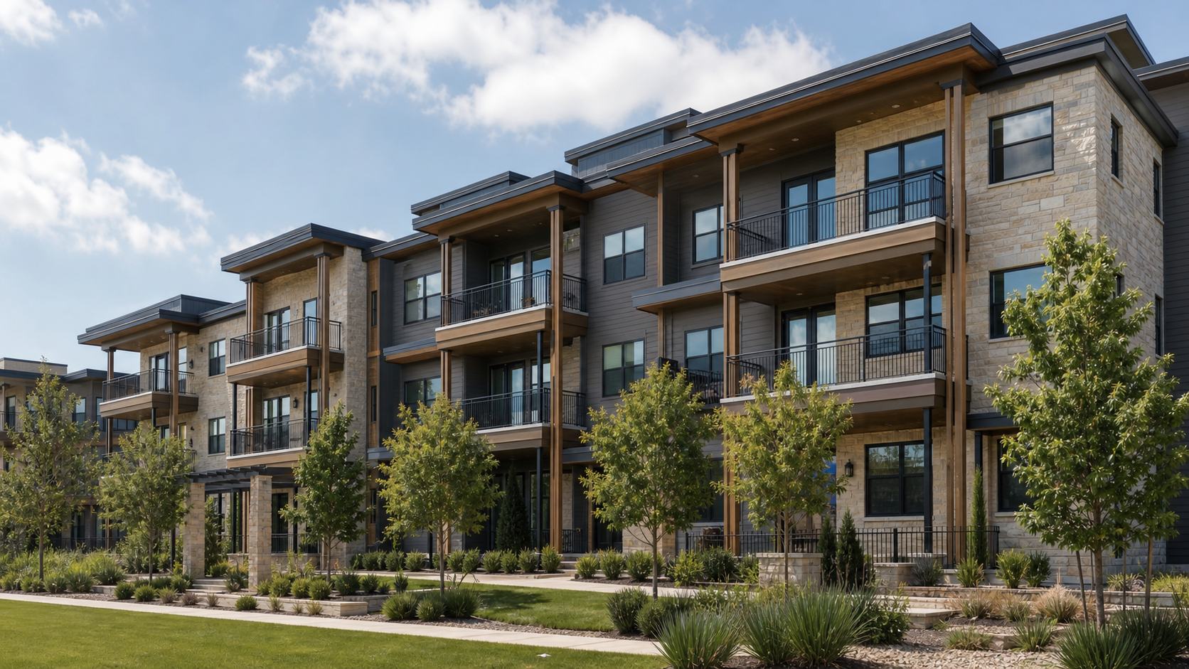 Maple Grove Apartments multifamily property exterior